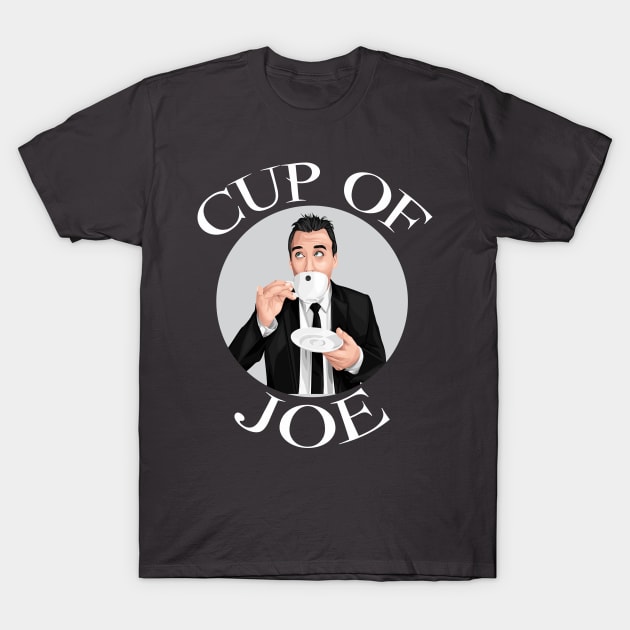 Impractical Jokers - Cup Of Joe - Comical Joe Gatto Illustration T-Shirt by WaltTheAdobeGuy